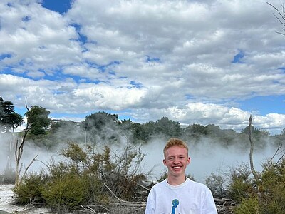 Work & Travel - Auckland - Julian <p>Julian hat in seinen ersten 5 Wochen in Neuseeland schon eine Menge erlebt!</p>